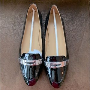 New Coach Black Patent Leather “Ruthie” Flats